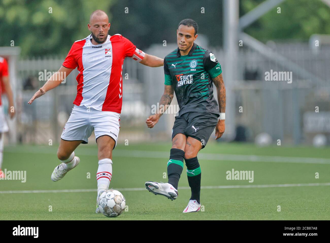 Emmen Netherlands 11th Aug 2020 Emmen Stadium Oude Meerdijk 11 08 2020 Friendly Match Dutch Football