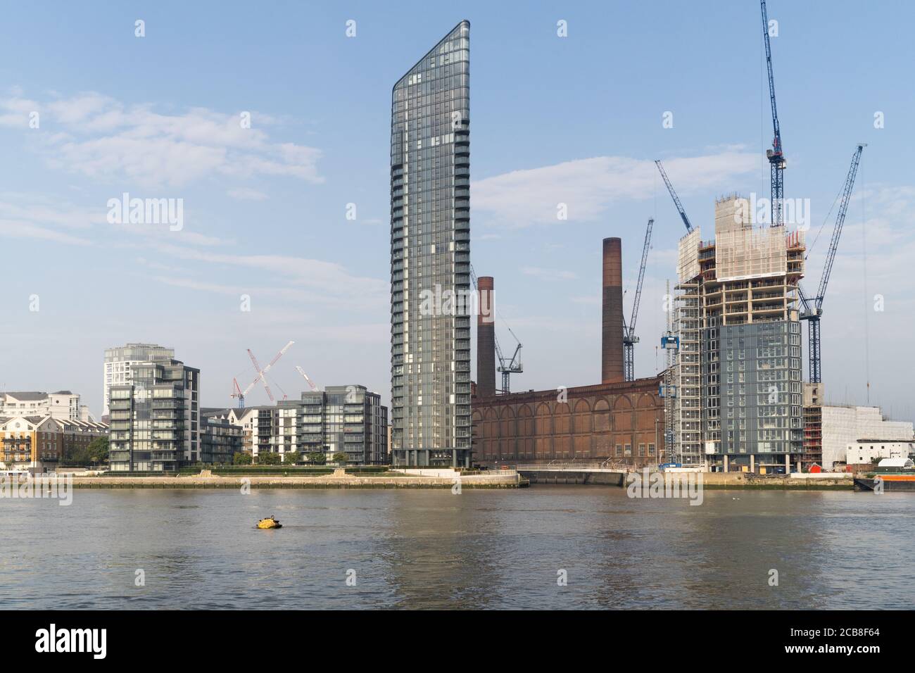 Chelsea Waterfront Stock Photo Alamy