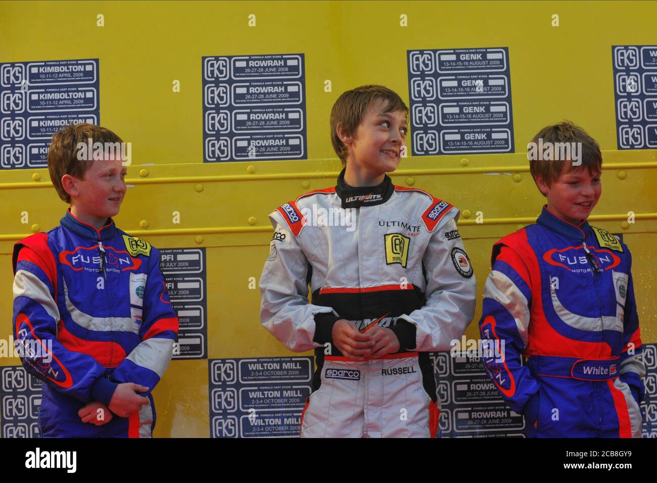 George russell karting hi-res stock photography and images - Alamy