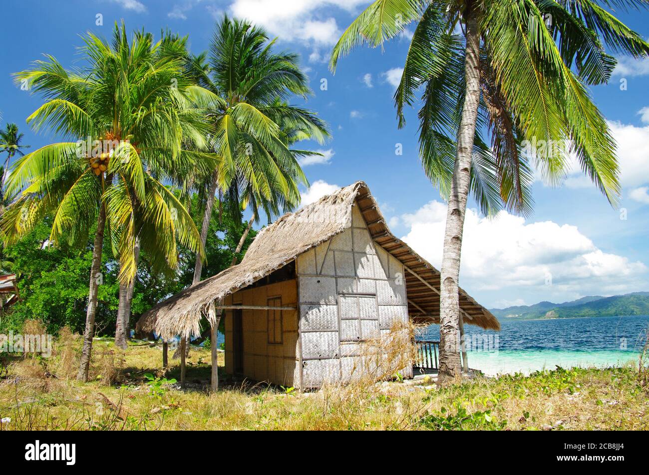 Splendid exotic nature of El nido, Palawan island, Philippines. Island hopping Boat trip Stock Photo