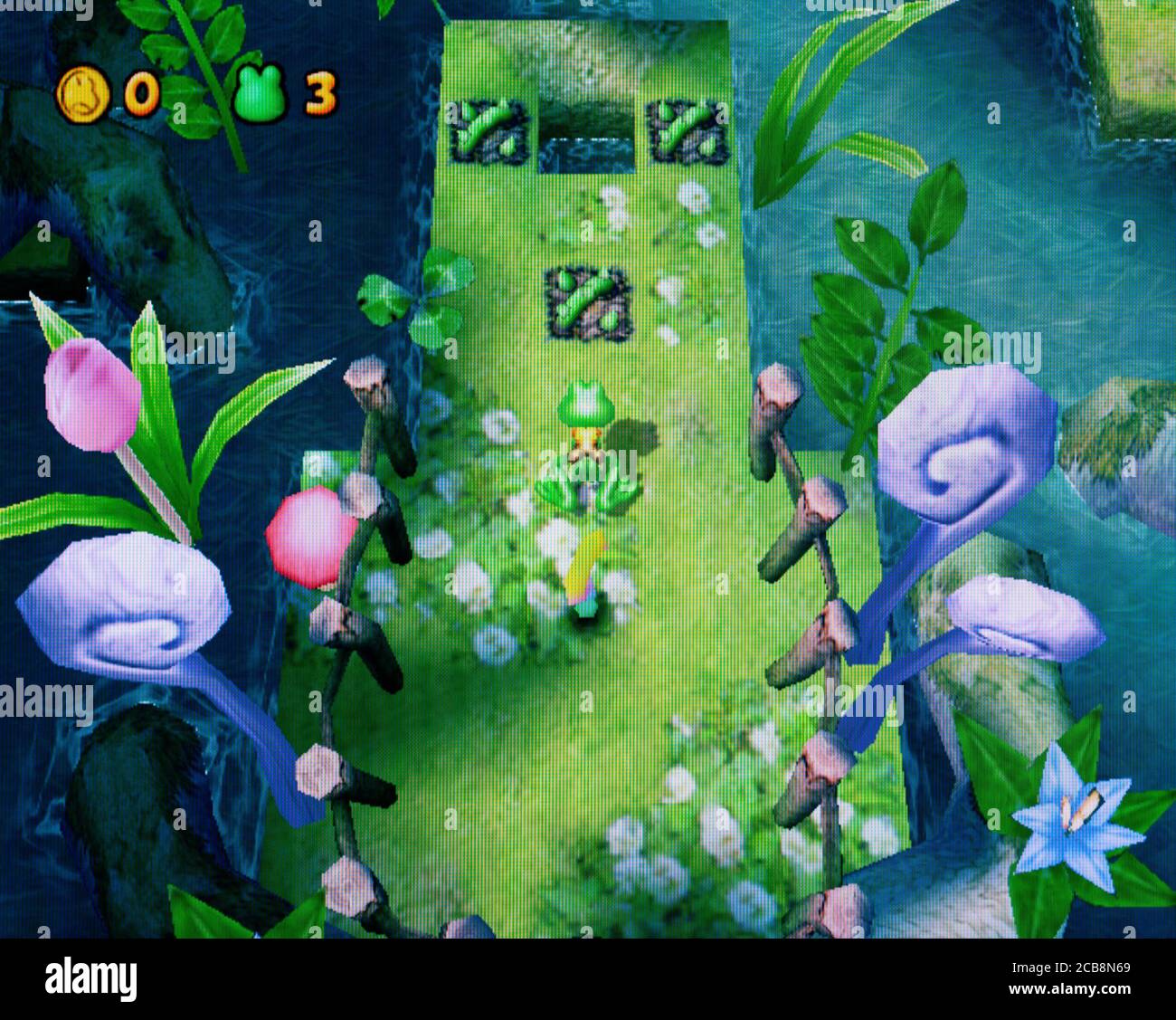 Frogger's Adventures The Rescue Nintendo Gamecube Videogame Editorial use only Stock Photo