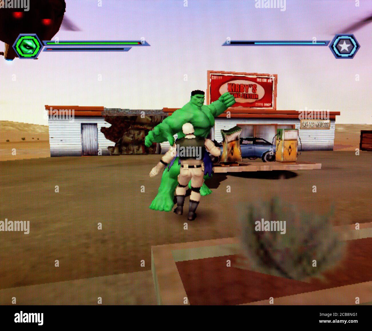 Hulk - Nintendo Gamecube Videogame - Editorial use only Stock Photo