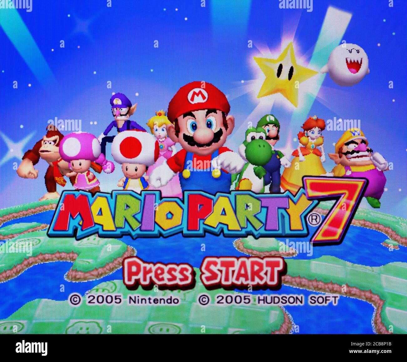 Mario Party 7 Nintendo Gamecube Videogame Editorial use only Stock Photo Alamy