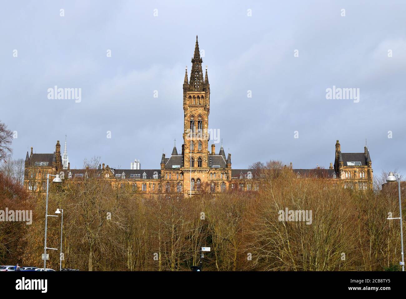 Glasgow Uni Stock Photo