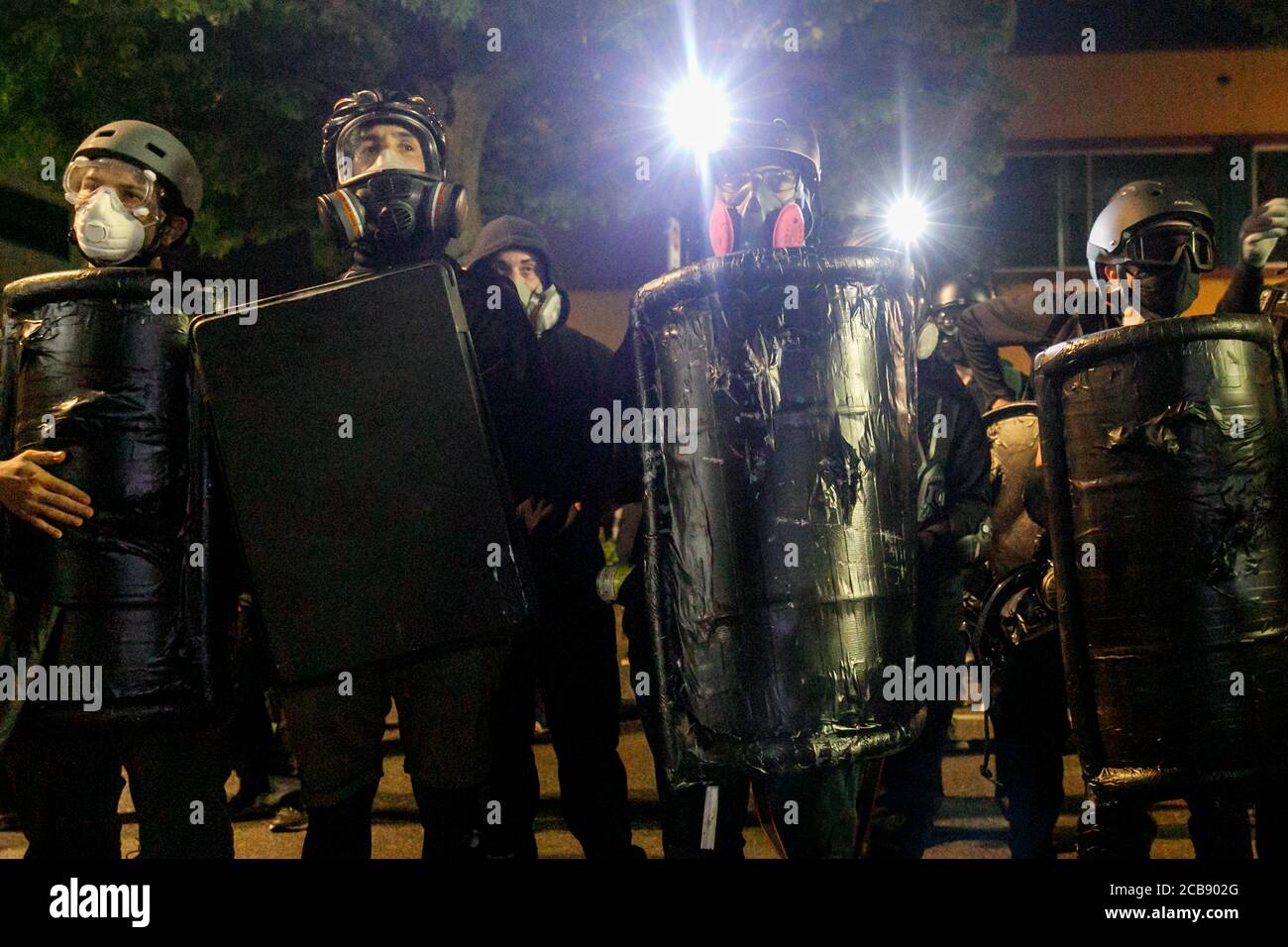 Portland Riot Police Precinct 75th precinct hi-res stock photography and images - Alamy