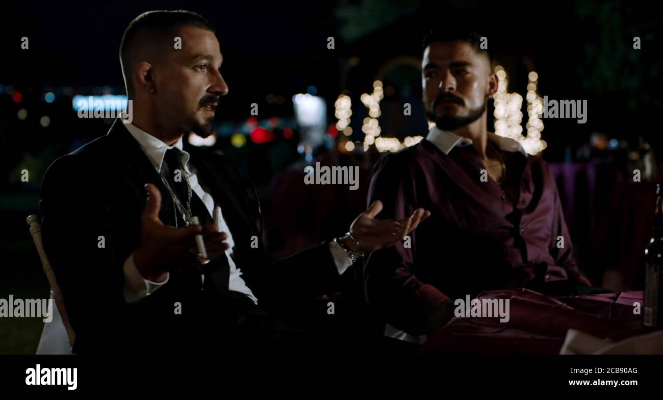 THE TAX COLLECTOR, from left Shia LaBeouf, Bobby Soto, 2020. © RLJE