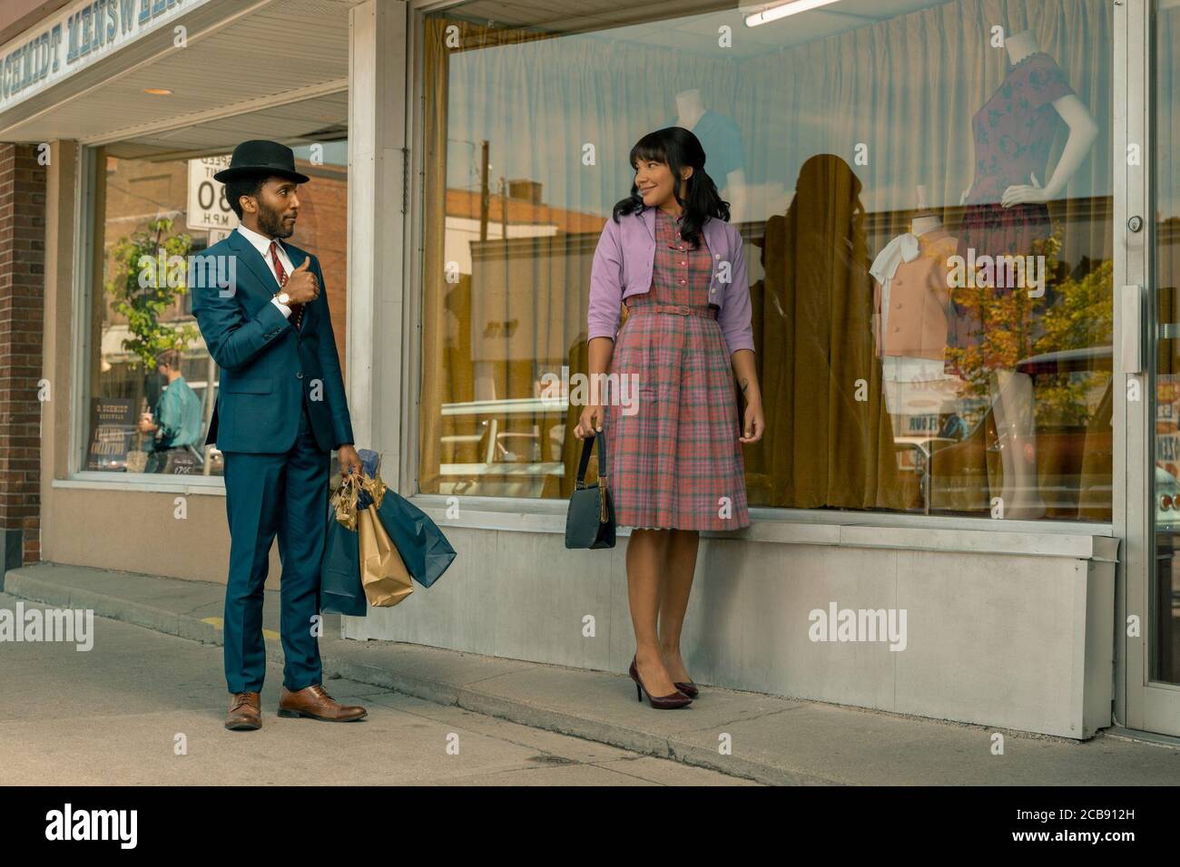 THE UMBRELLA ACADEMY, from left Yusuf Gatewood, Emmy RaverLampman, A