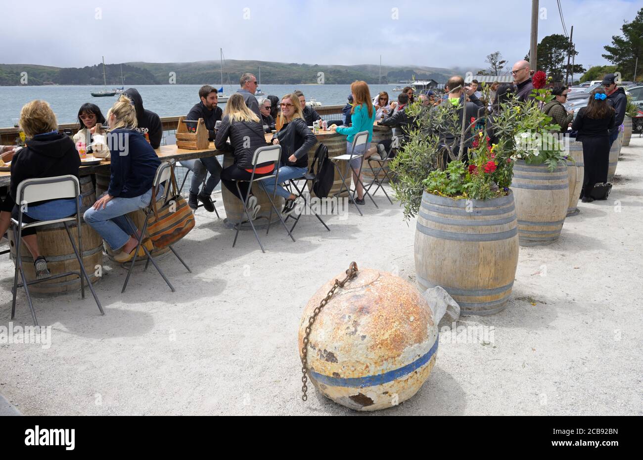 The Marin Oyster Company / Marshall Store at the beautiful Tomales Bay
