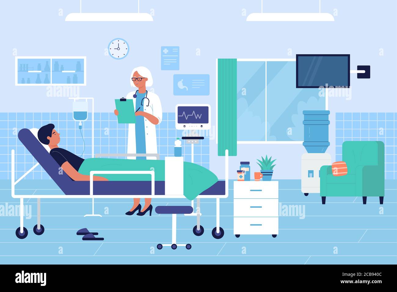 Doctor visit hi-res stock photography and images - Alamy