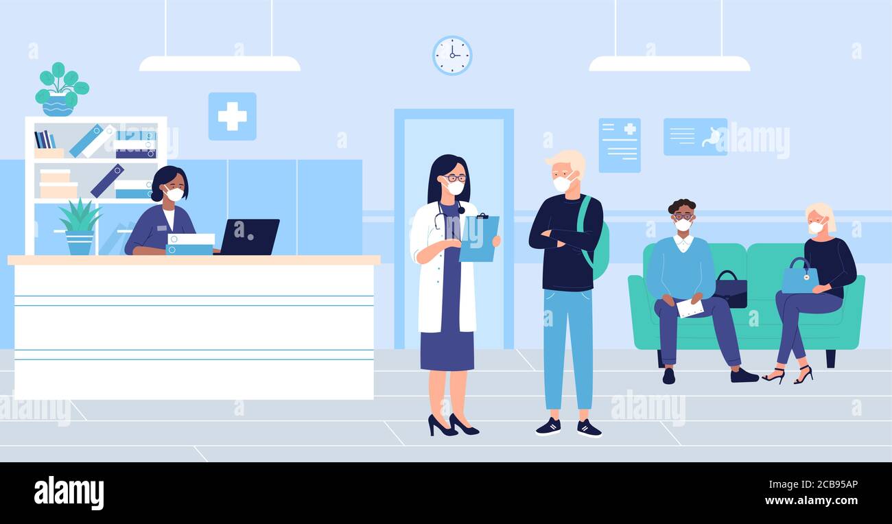 Doctor Office Waiting Room Clip Art