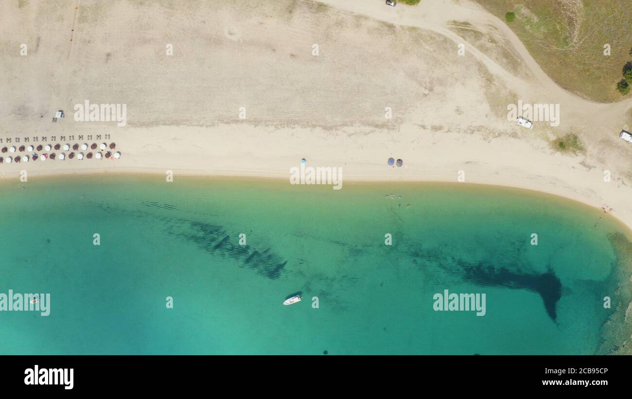Aerial shot blue horizon hi-res stock photography and images - Alamy