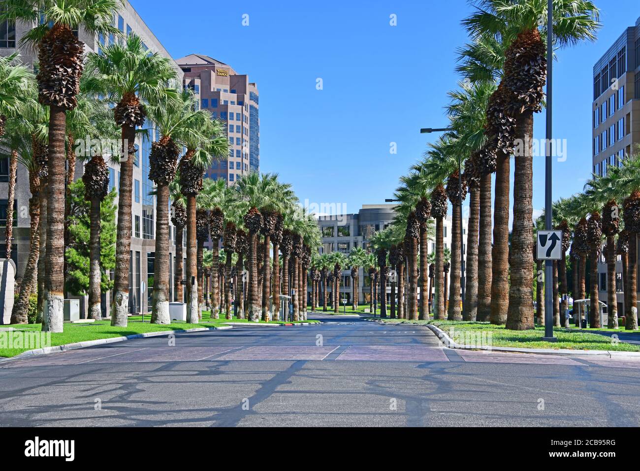 Las Vegas NV, USA 31018 This is the Howard Hughes Parkway where the