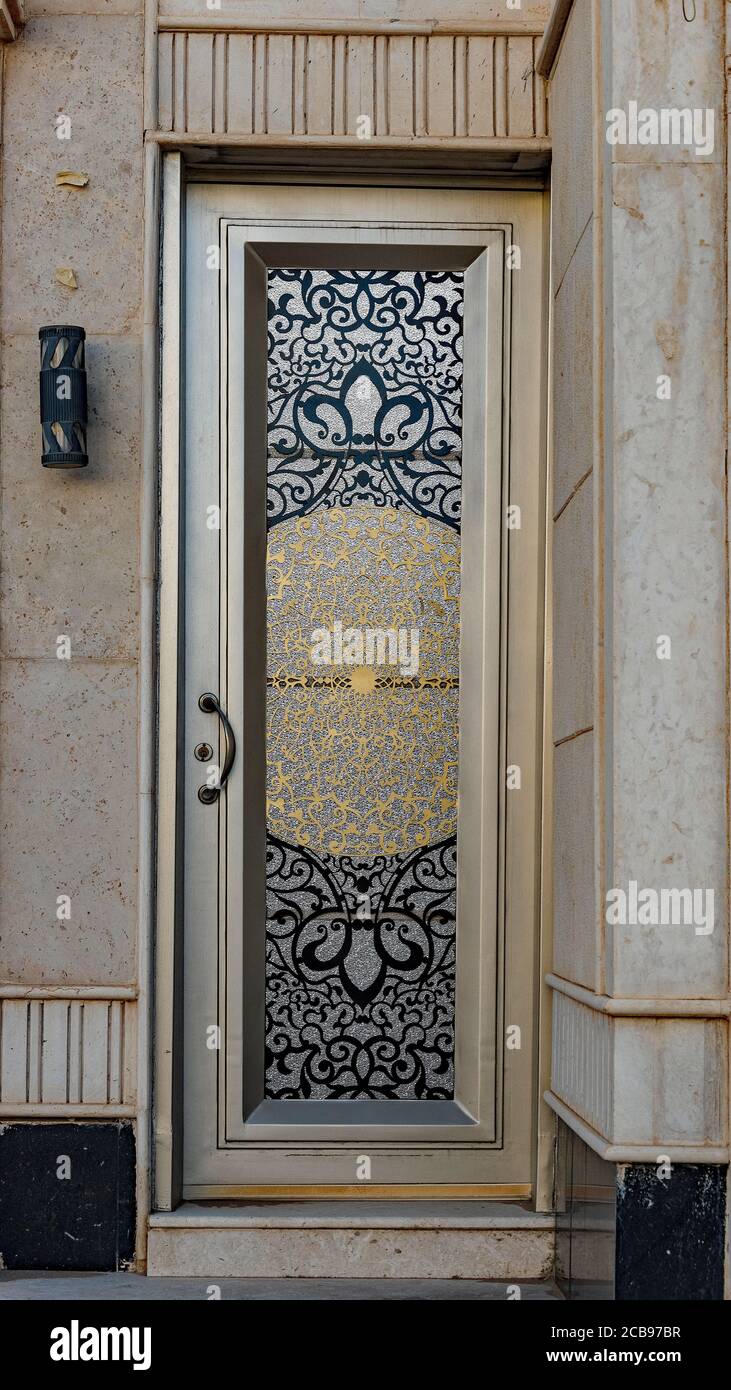 Saudi Arabian doors Stock Photo Alamy