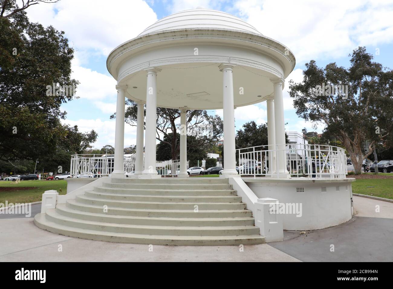 Rotunda at Balmoral Beach, Sydney, NSW, Australia Stock Photo