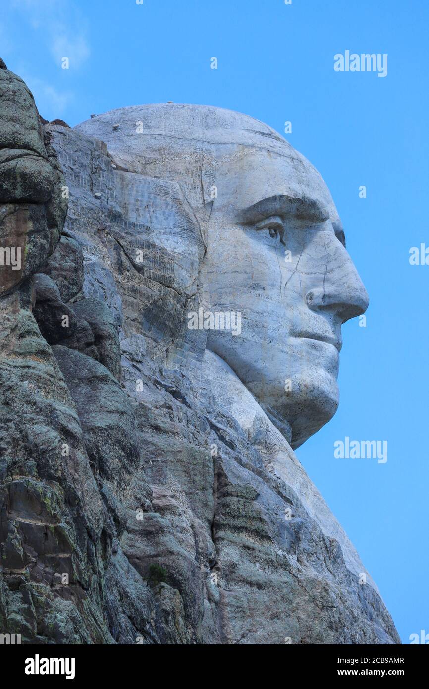 Statue george washington first president hi-res stock photography and ...