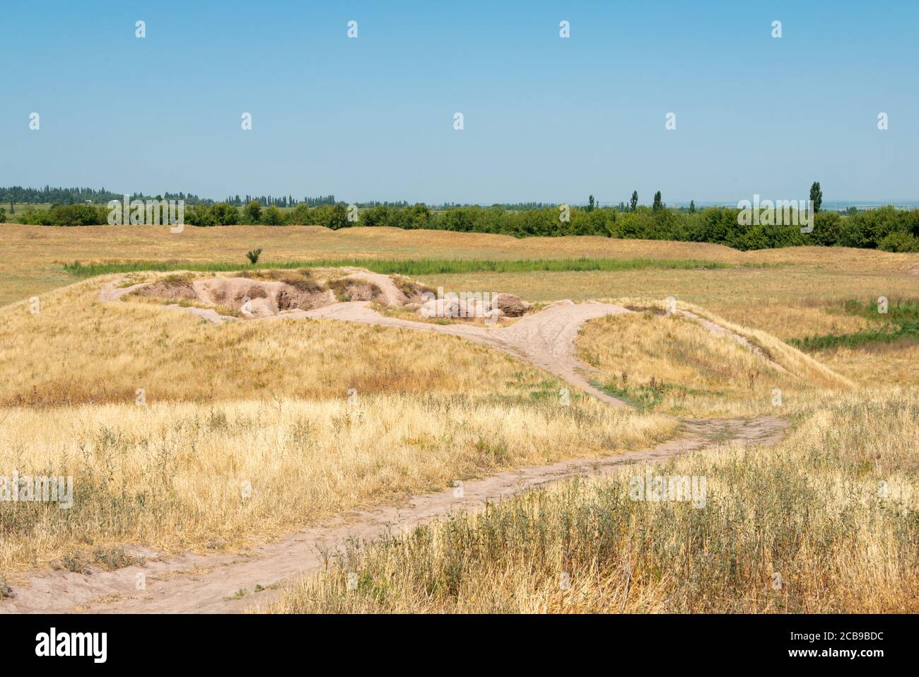 Tokmok, Kyrgyzstan Ruins of Balasagun in Tokmok, Kyrgyzstan