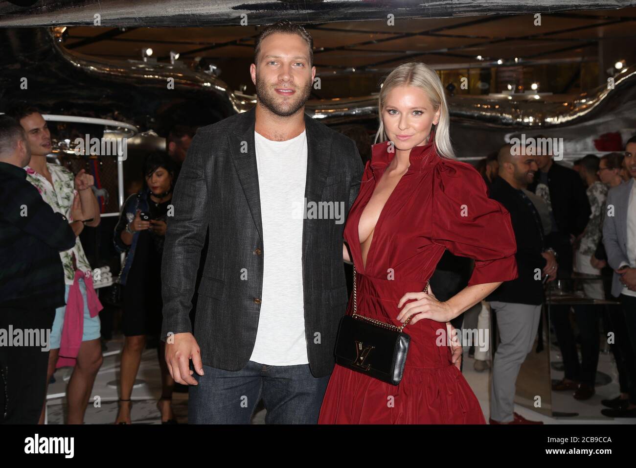 Kim Jones (Louis Vuitton Men's Artistic Director) attends the opening of  the first Louis Vuitton men's pop up store in Westfield Sydney Stock Photo  - Alamy