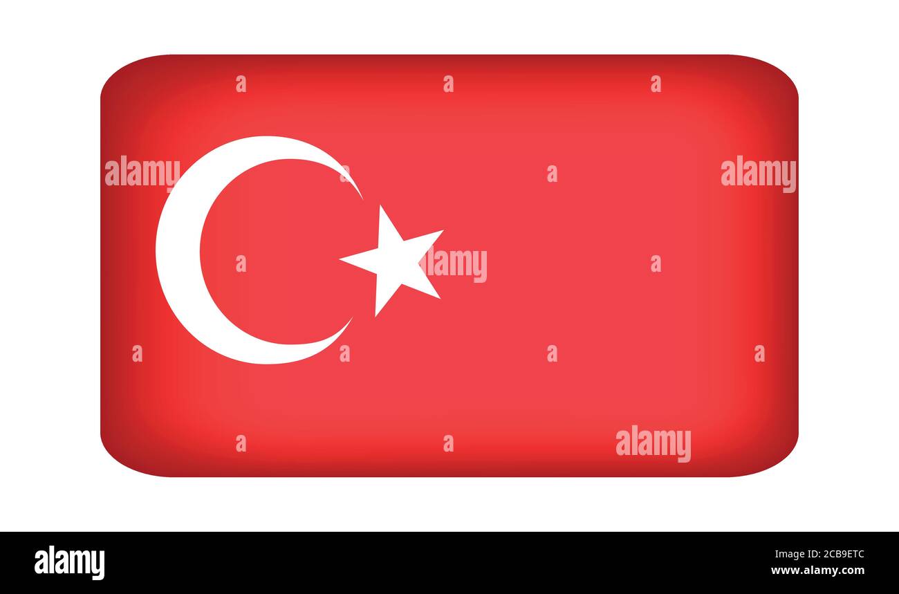 Flag of Turkey Stock Vector