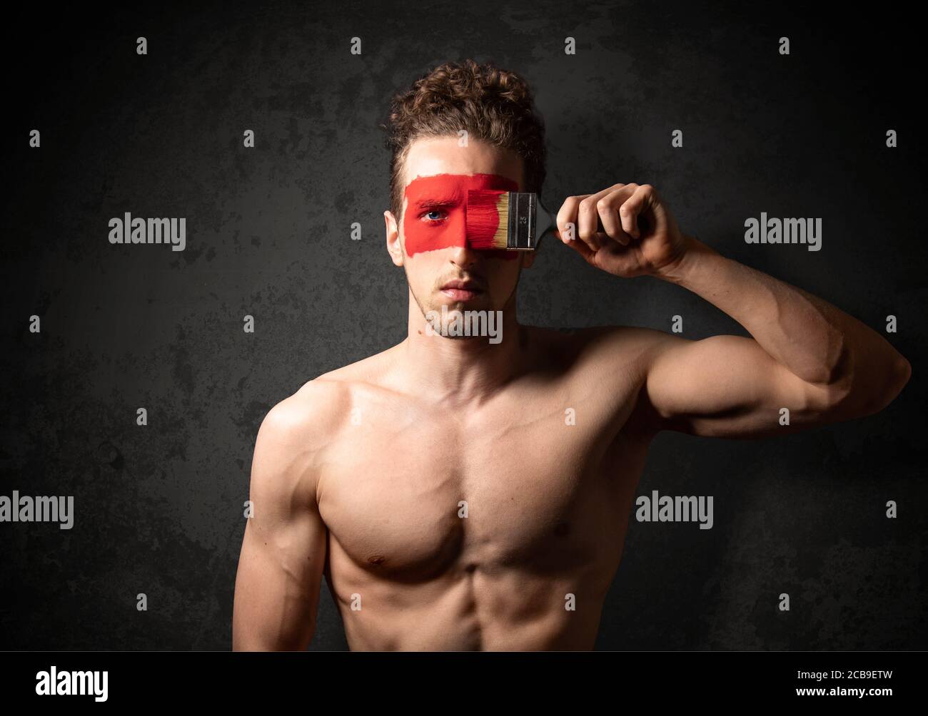 Human body paint hi-res stock photography and images - Alamy