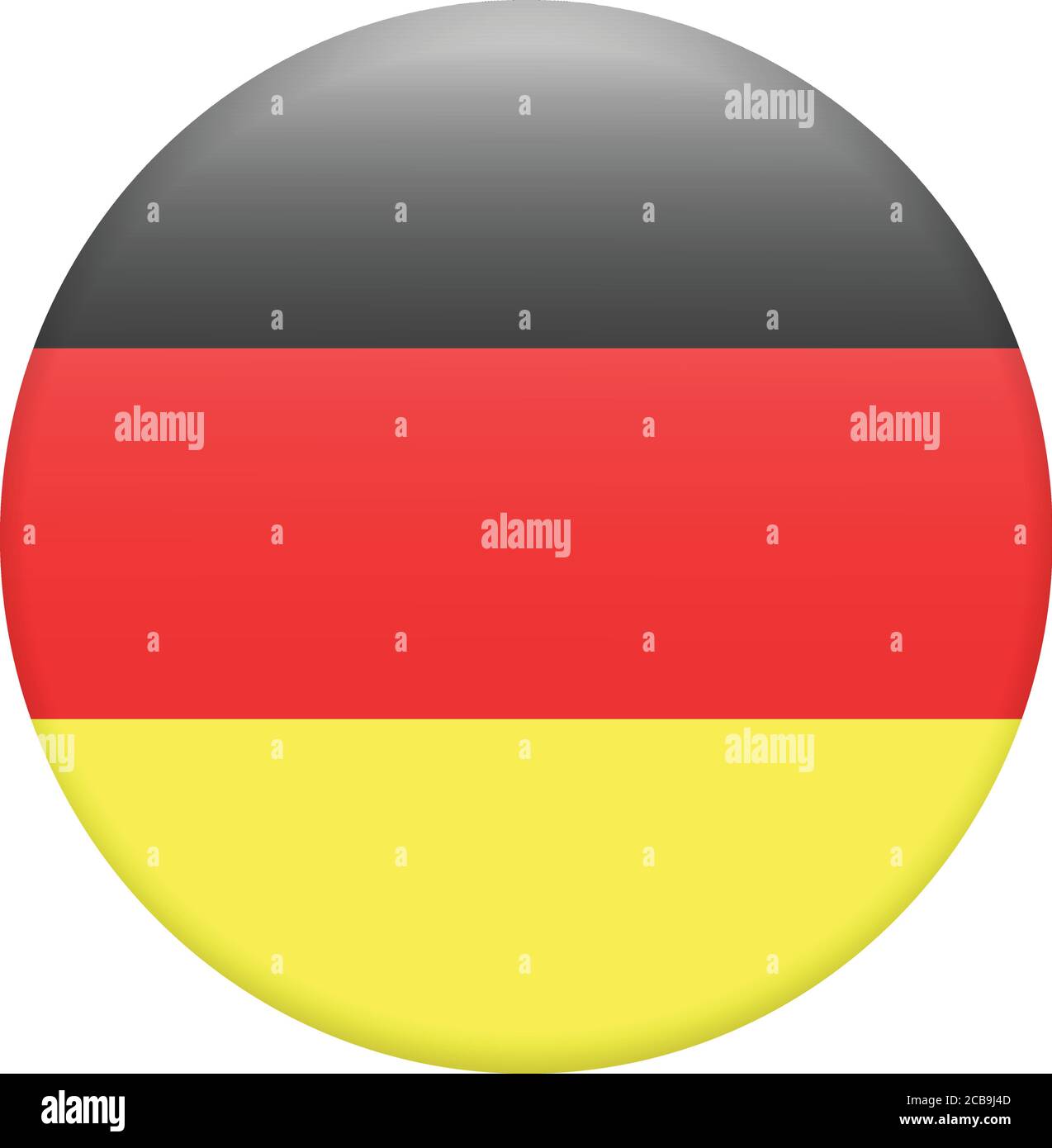 Vector Germany Flag Glossy Button Stock Vector Image & Art Alamy