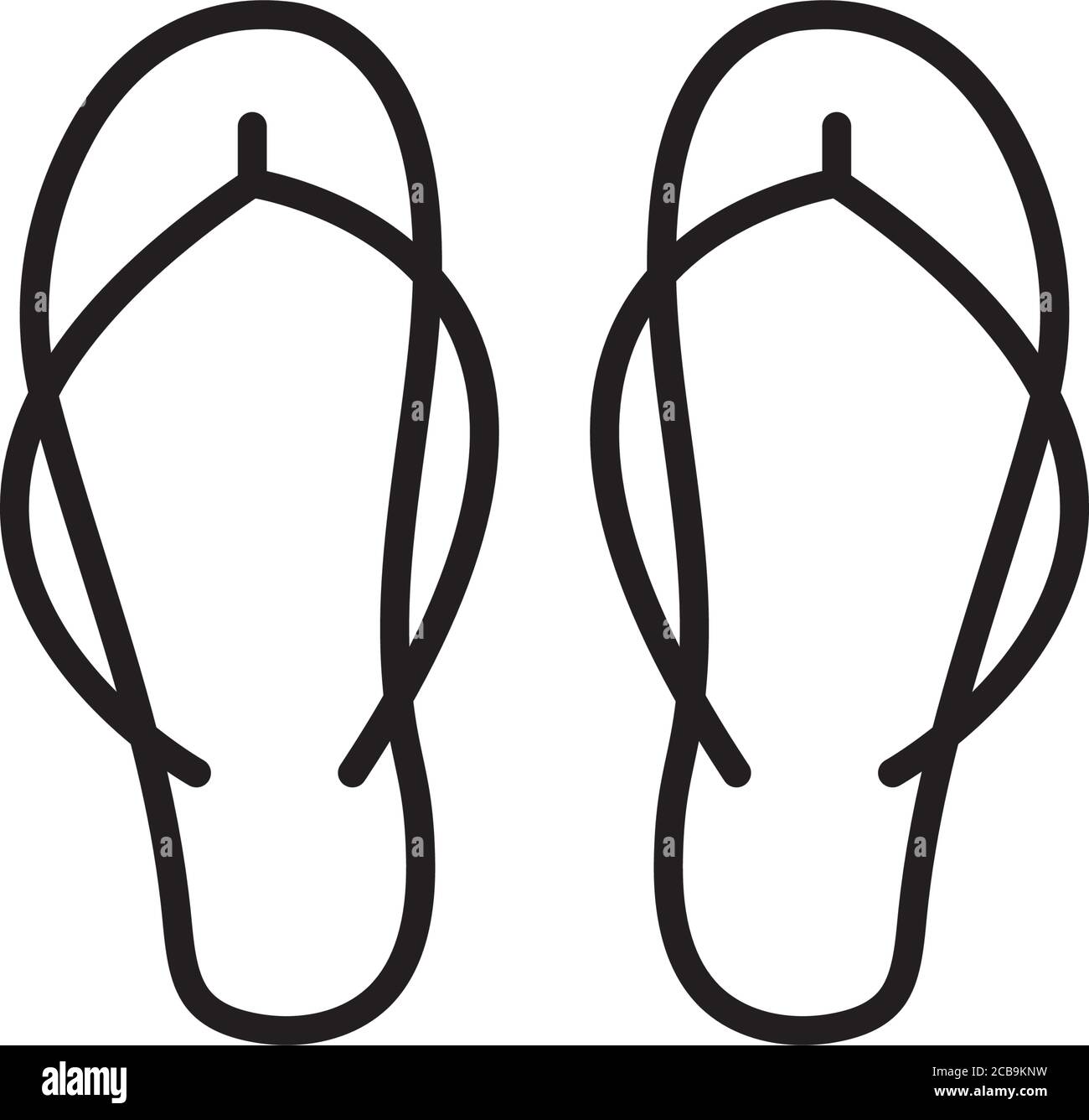 Abstract flip flop Cut Out Stock Images & Pictures - Alamy