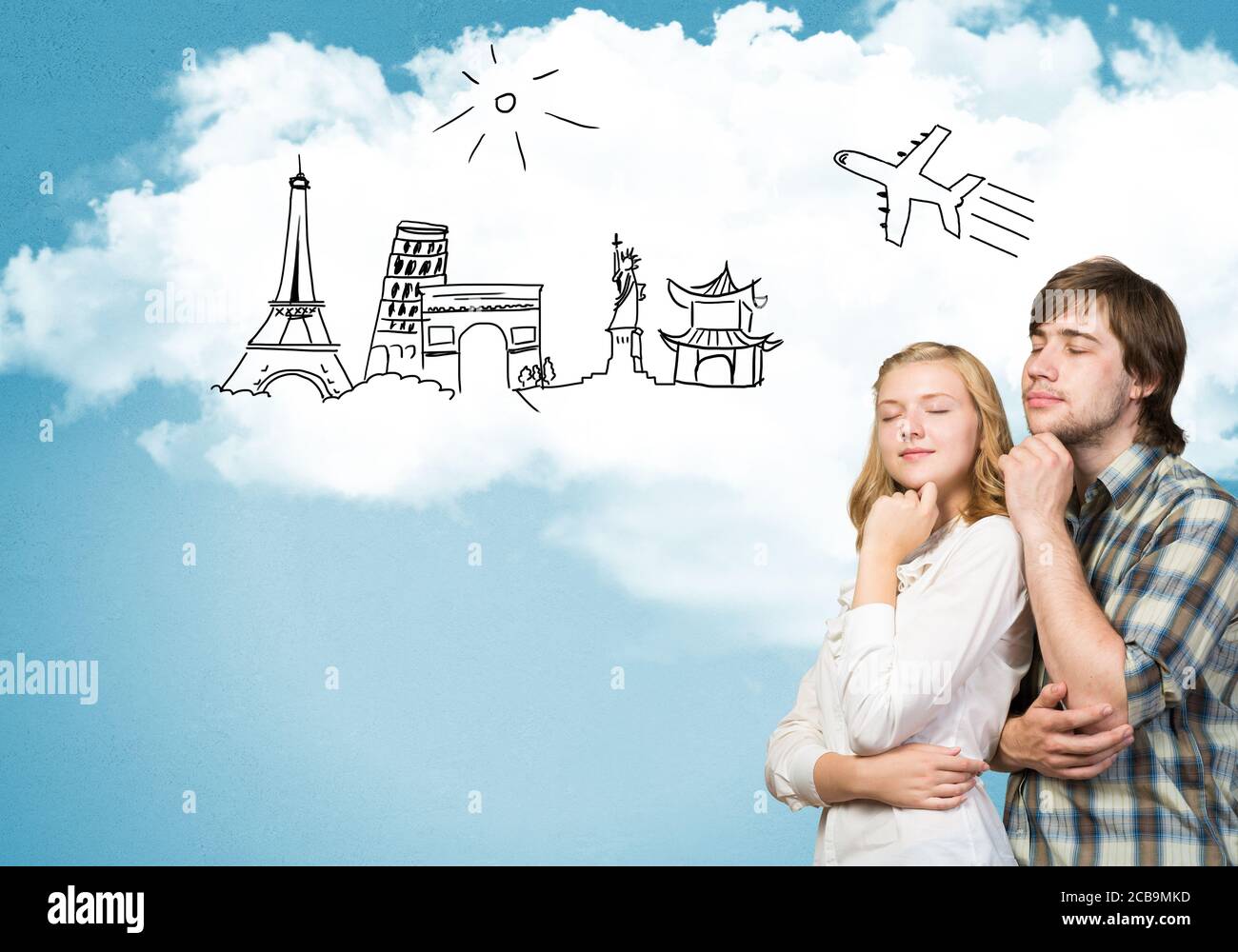 Around the world Stock Photo - Alamy