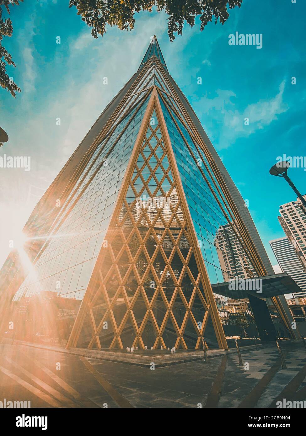 Bangkok Office building in Ratchathewi, Thailand Stock Photo - Alamy
