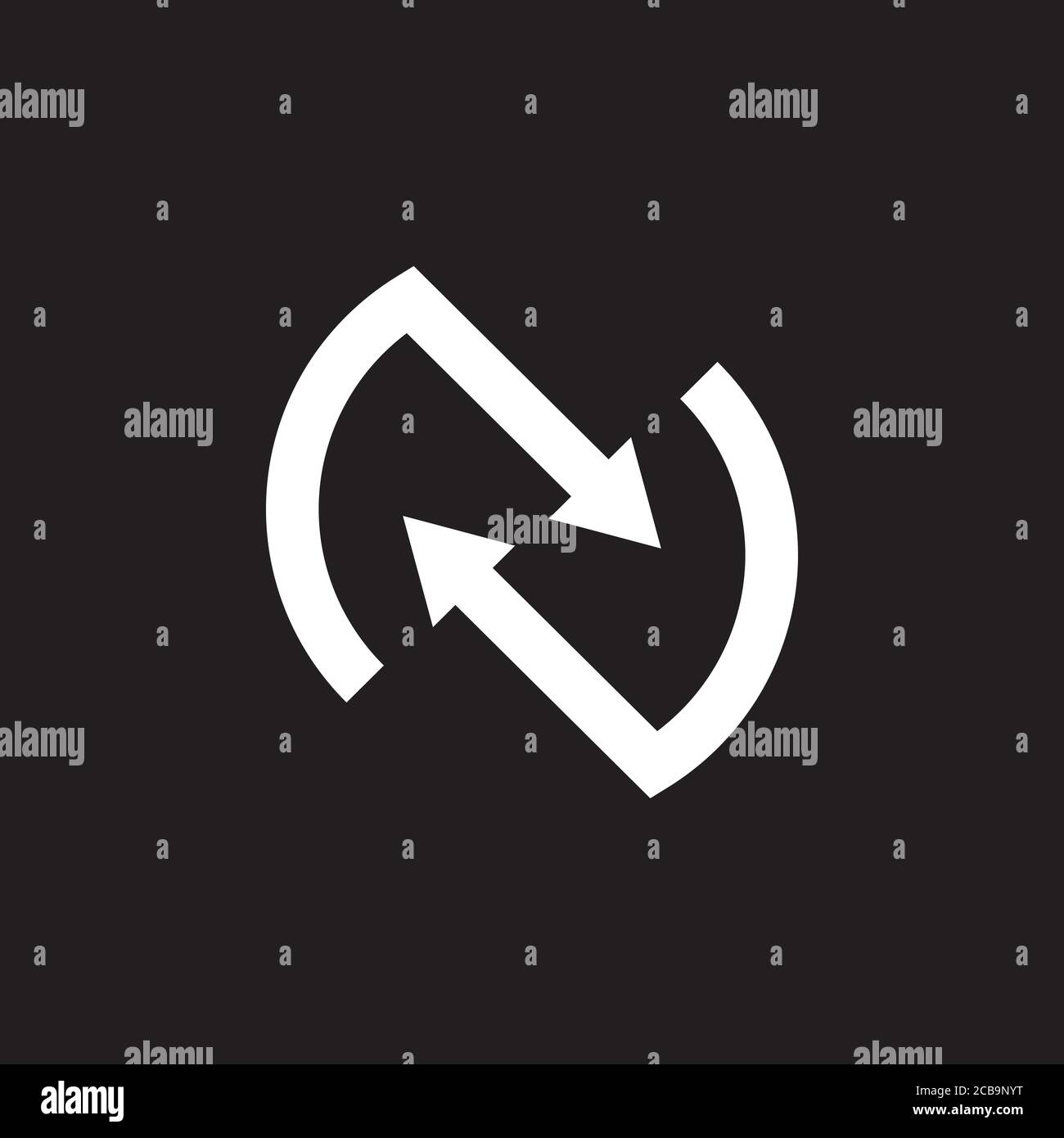 Arrow Icon in trendy flat style isolated on background. Arrow symbol ...