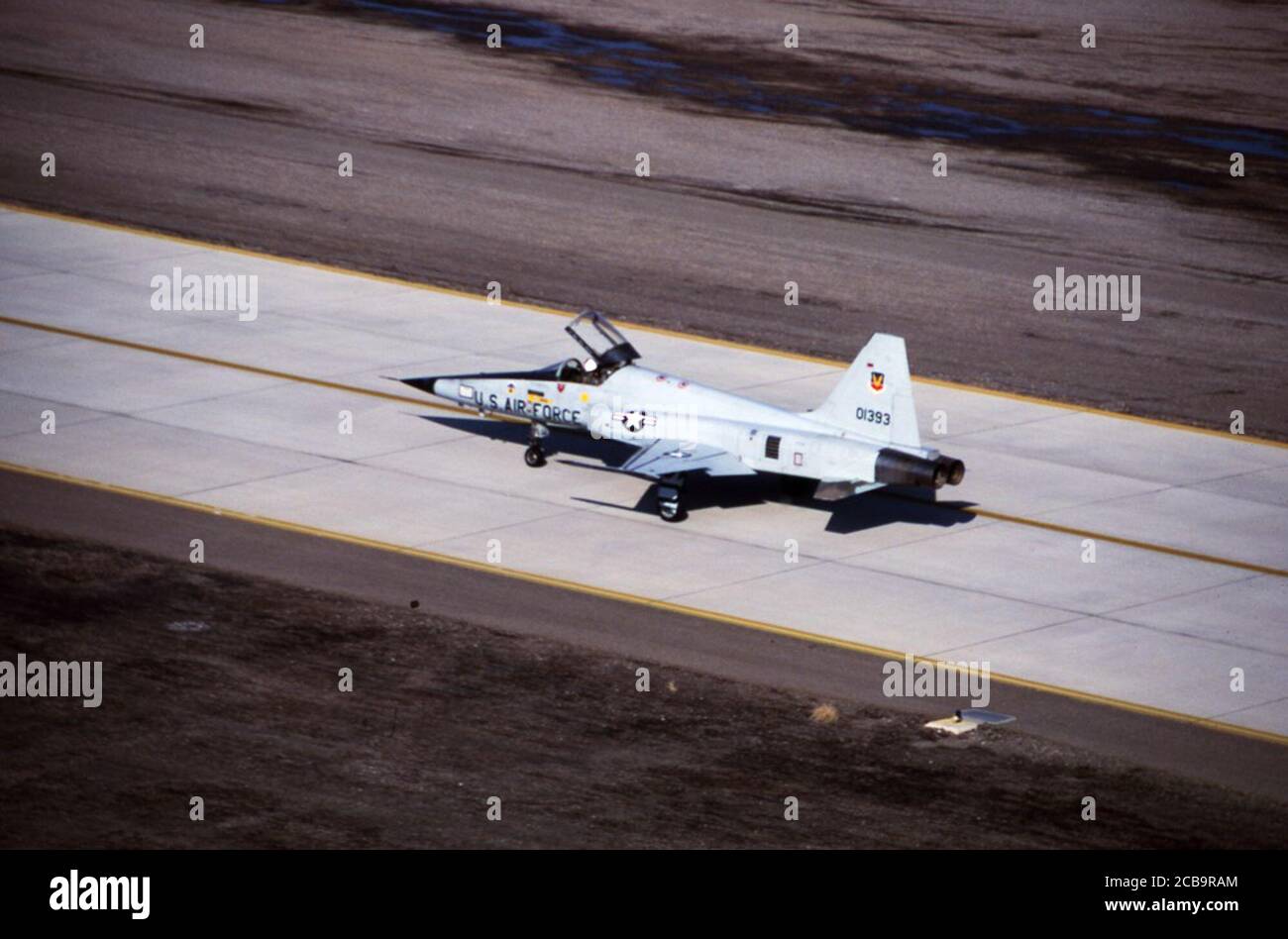 Northrop F-5E 72-01393 NWS 4 NAS Miramar 17May75 [PBL via RJF] . Stock Photo