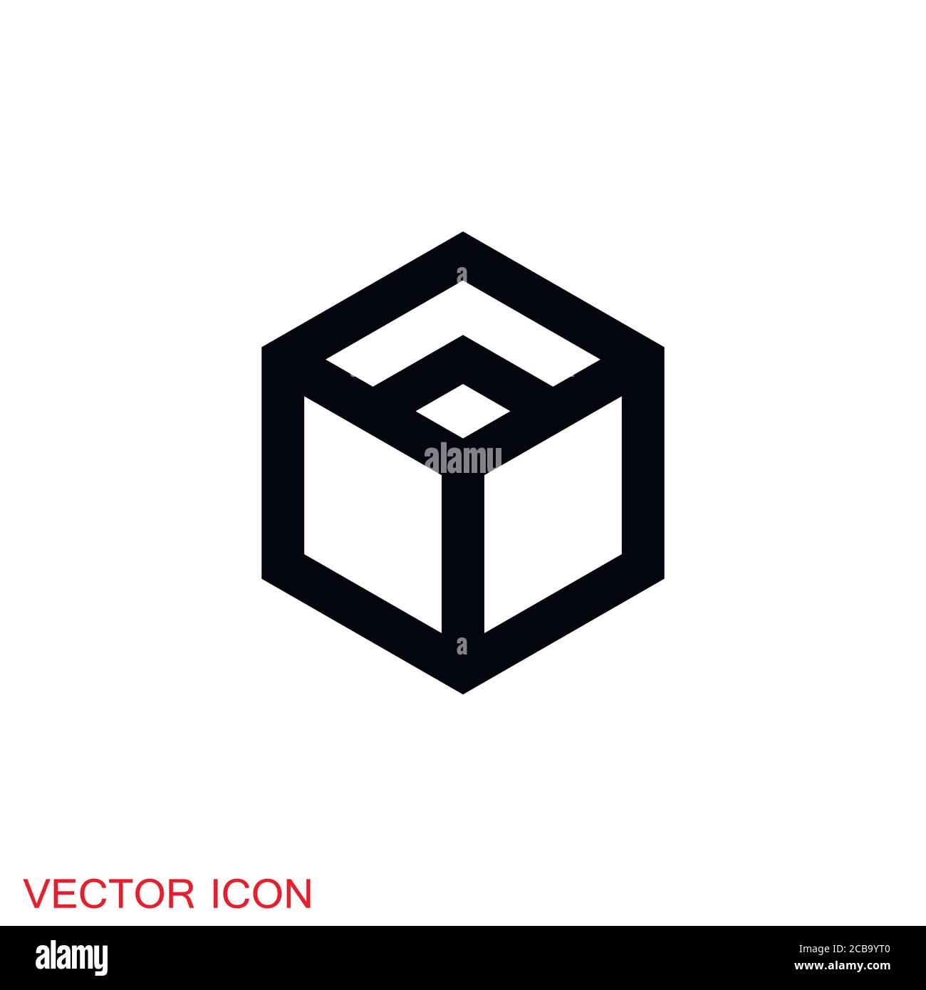 Box icon. Vector Gift Box Icons, Holiday Presents Stock Vector