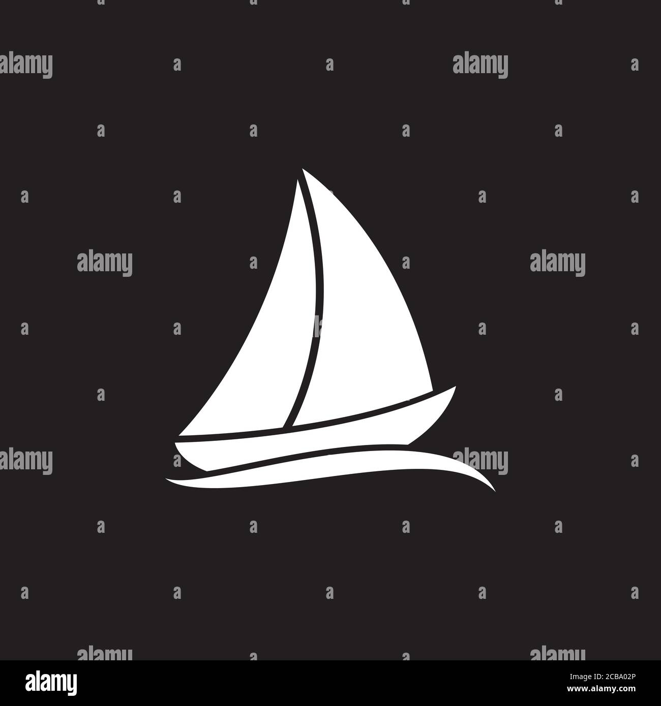 Boat icon. Ships transportation, vector sign illustration Stock Vector ...