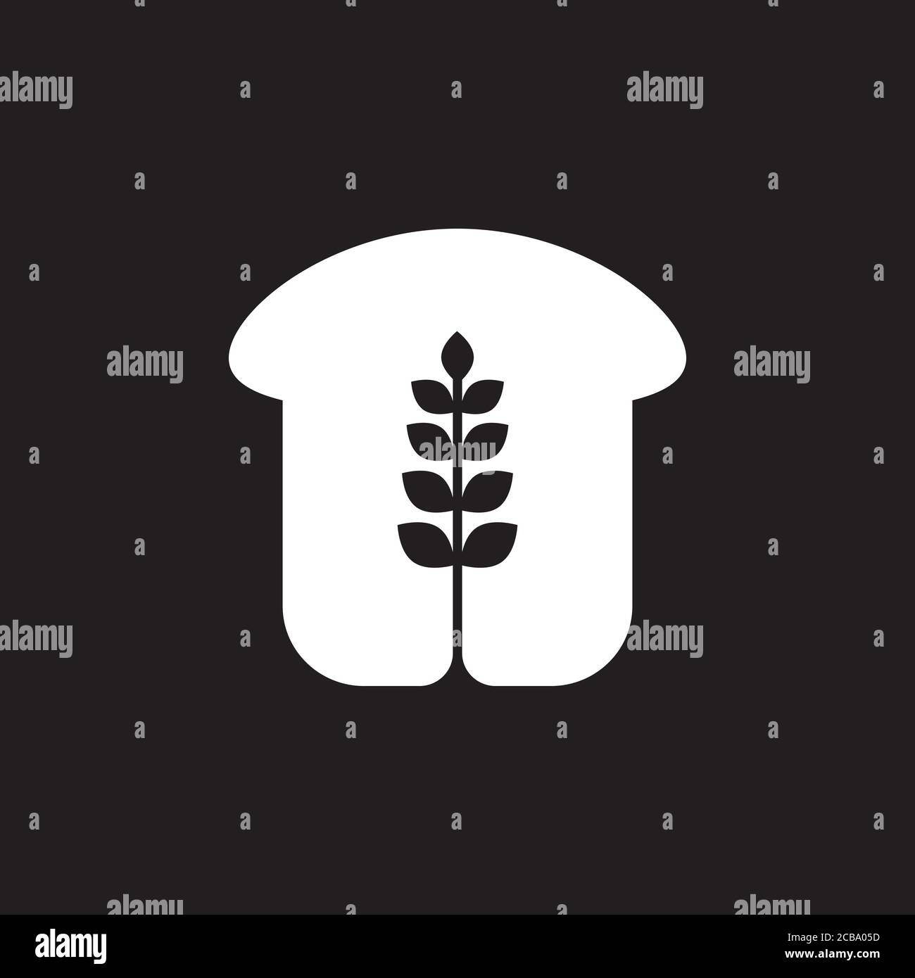 Bread icon. Bread bakery symbol vector illustration. eps 10 Stock ...