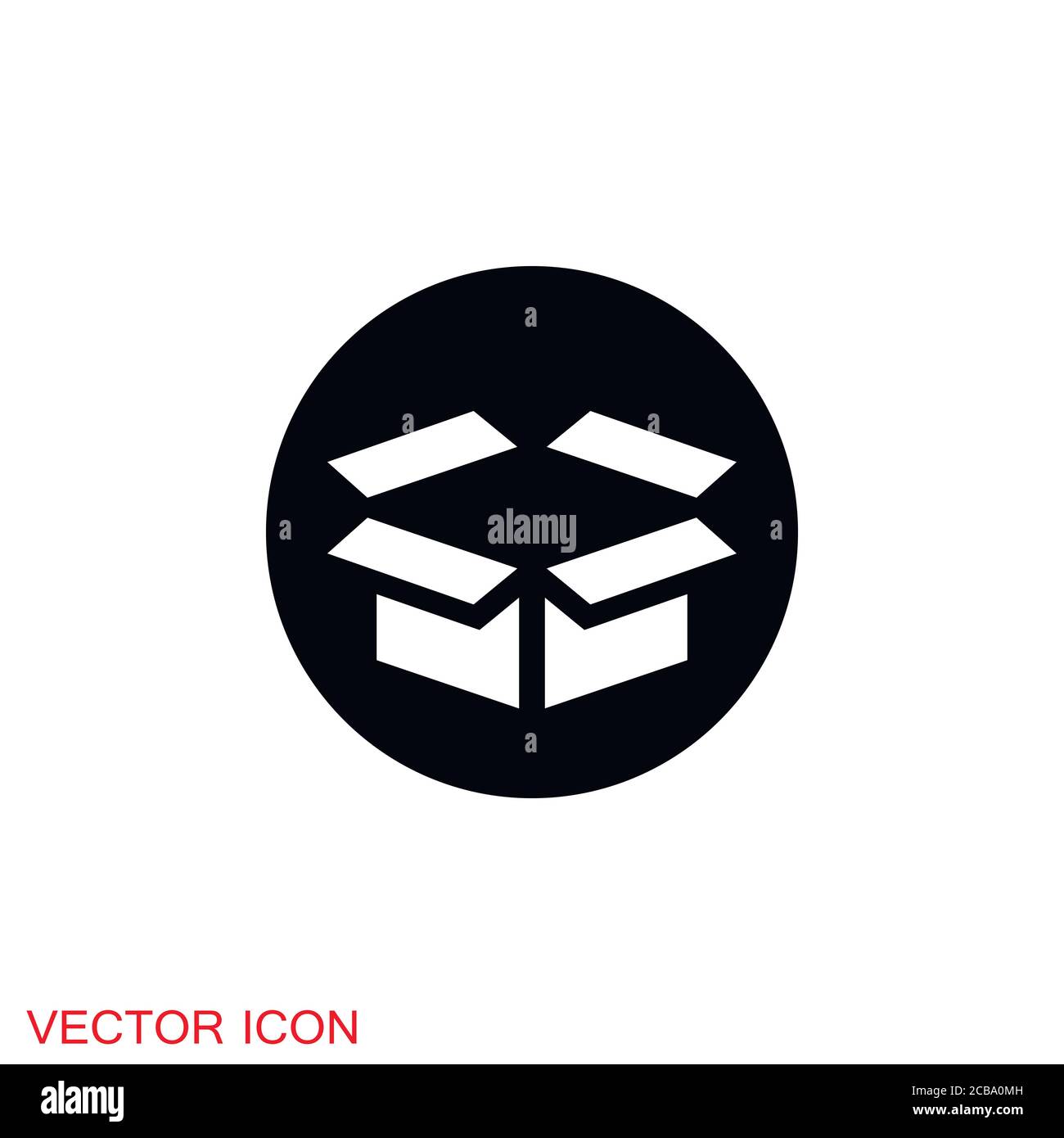 Box icon. Vector Gift Box Icons, Holiday Presents Stock Vector