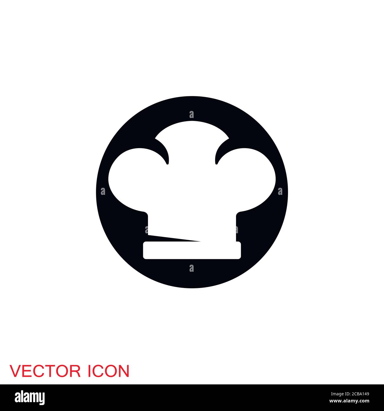 Cap icon in Flat Style. Vector illustration Stock Vector