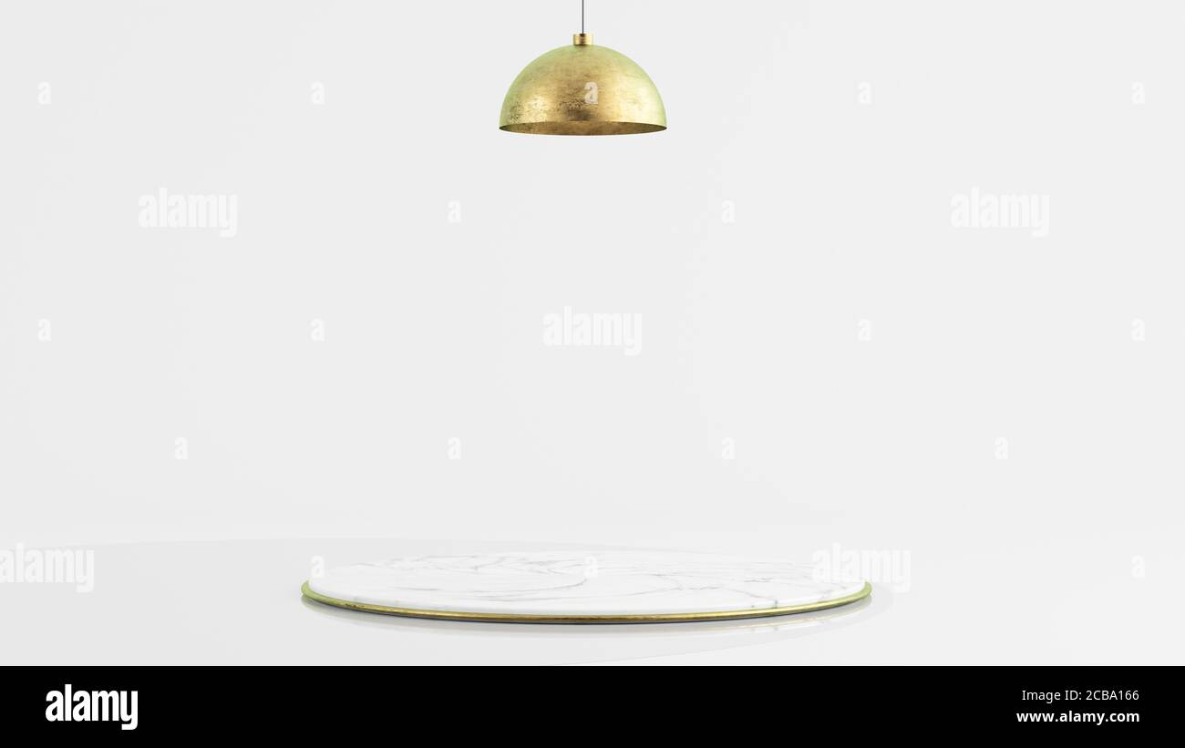 Platform for product presentation background 3d rendering Stock Photo ...