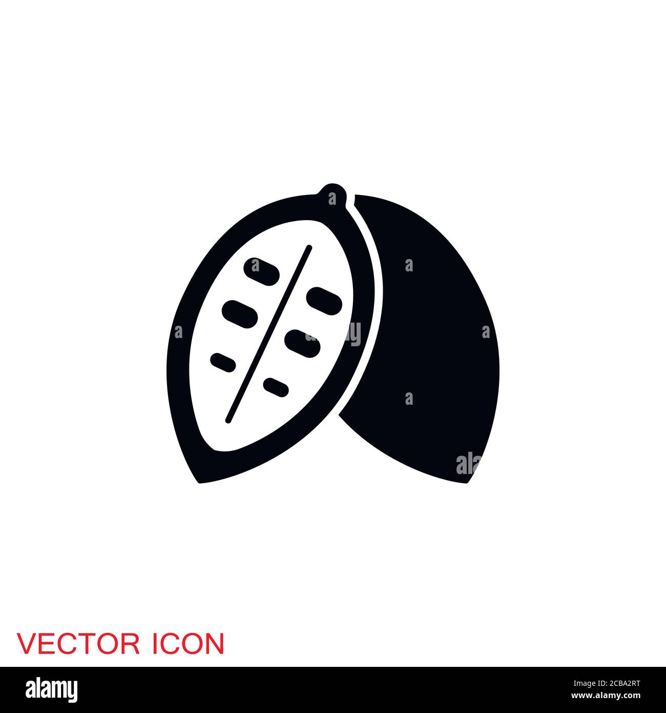 Cocoa icon, chocolate with marshmallows symbol sign and button Stock Vector