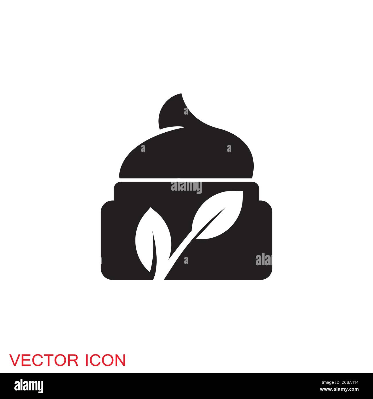 Cosmetics icon, Beauty and Fashion collection vector silhouette Stock Vector