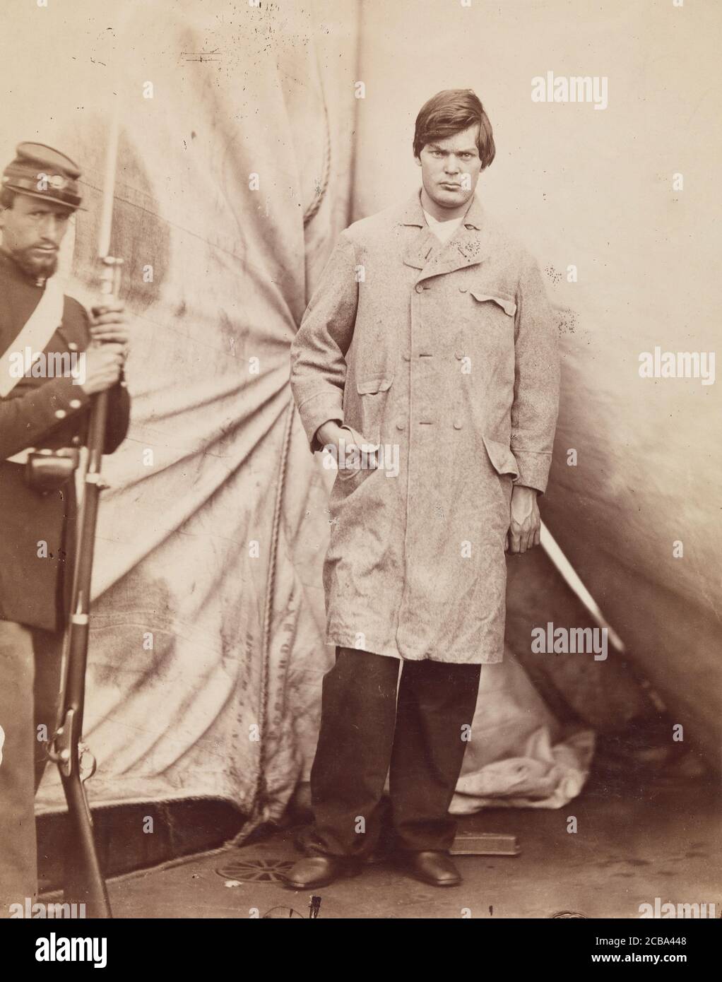 Lewis Powell [alias Lewis Payne], April 27, 1865. Stock Photo