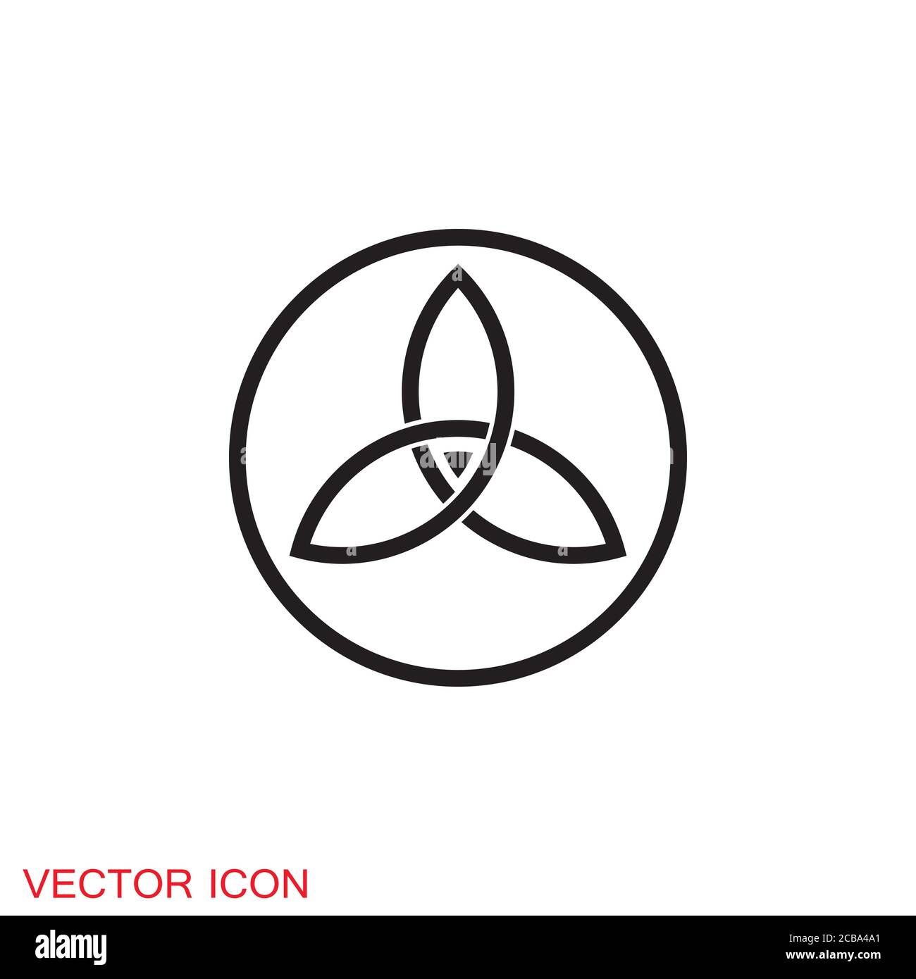 Space icon in flat style. Vector illustration Stock Vector Image & Art ...