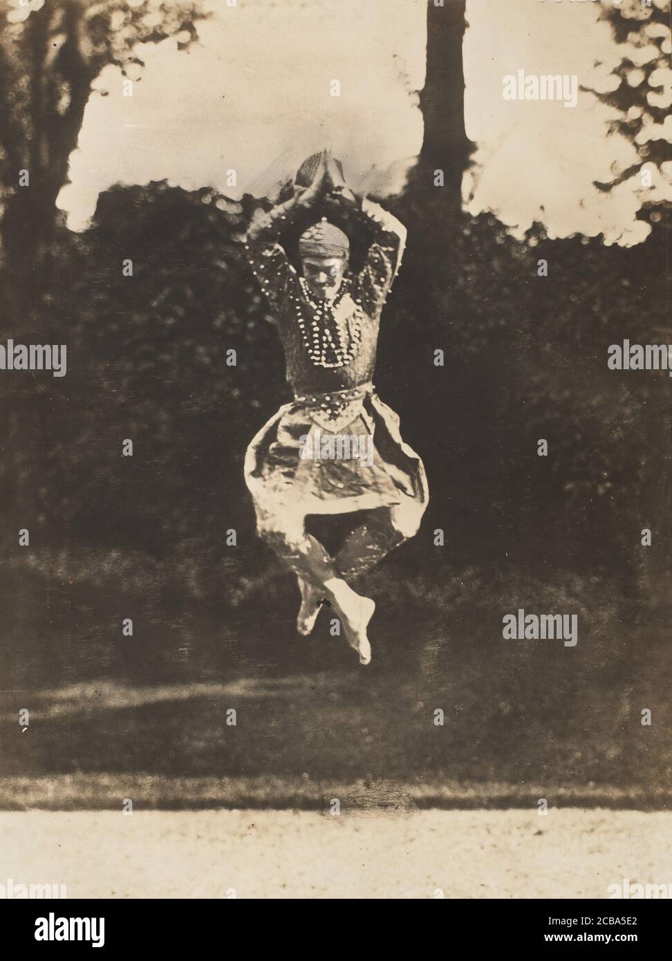 [Nijinsky in &quot;Danse siamoise&quot; from the &quot;Orientales&quot;], 1910. Stock Photo