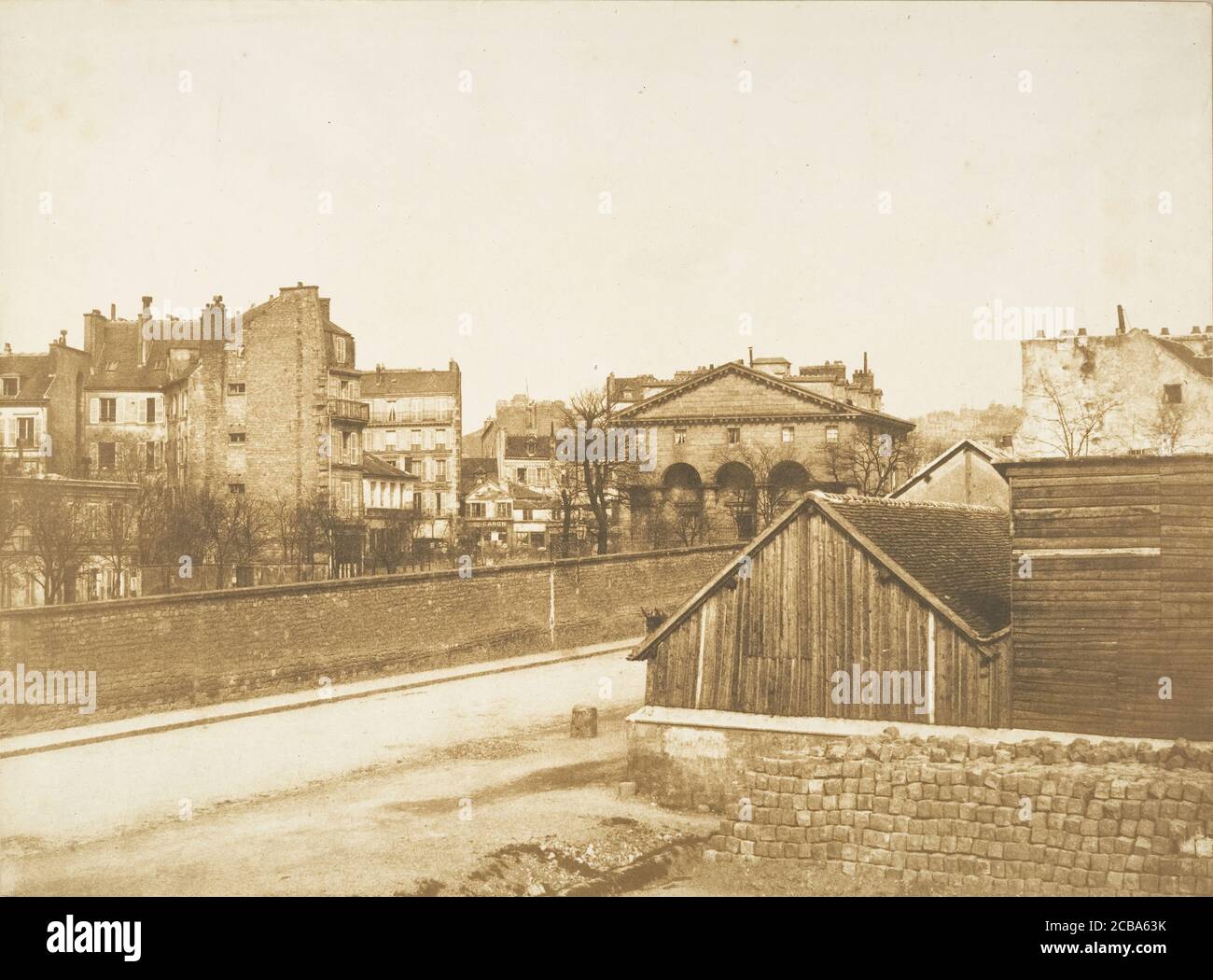 [View from Photographer's Studio], 1851-54. Stock Photo