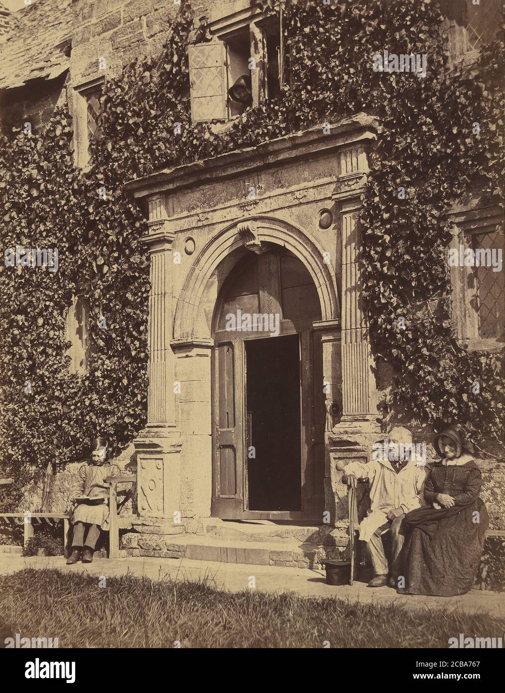 The Alms House, 1855 Stock Photo Alamy