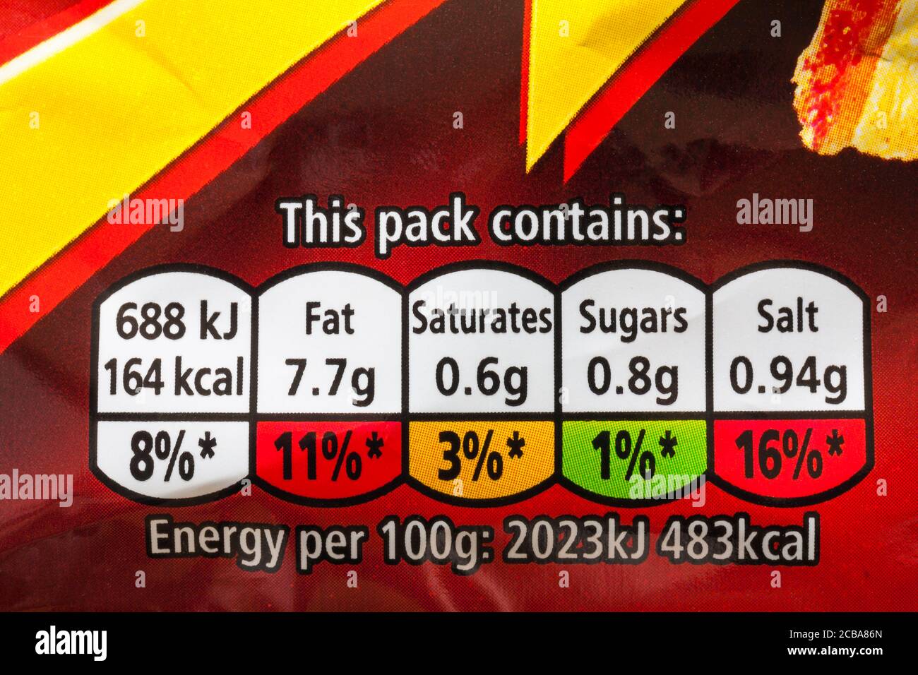 Packet of smiths frazzles crispy bacon hires stock photography and