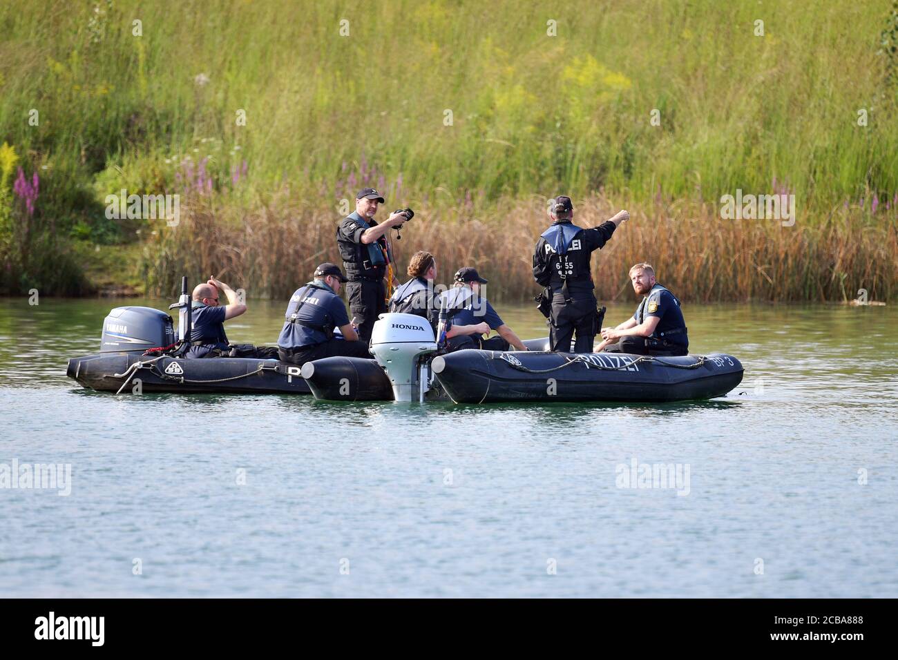 Three police boats hi-res stock photography and images - Alamy
