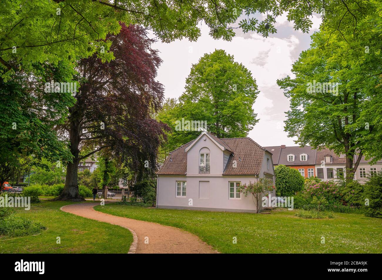 Heine House at the Heine Park, Germany, Hamburg-Altona Stock Photo - Alamy