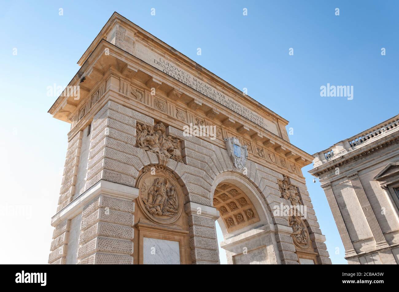 Louis Xiv Triumphal Arch High Resolution Stock Photography and Images ...