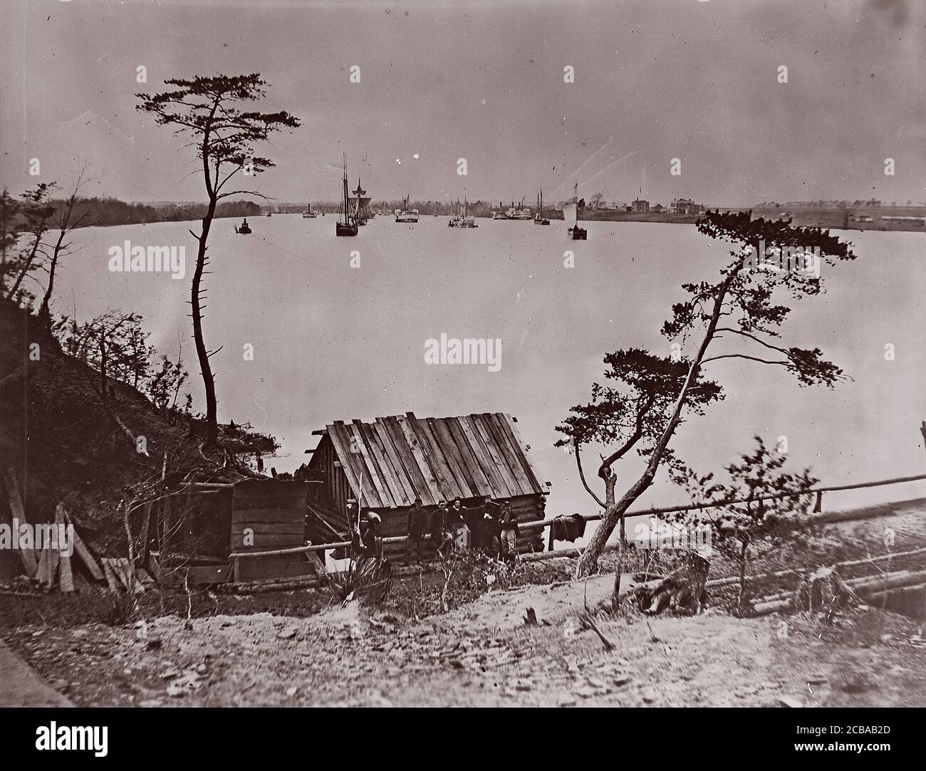 White House Landing, Pamunkey River, 186165. Formerly attributed to