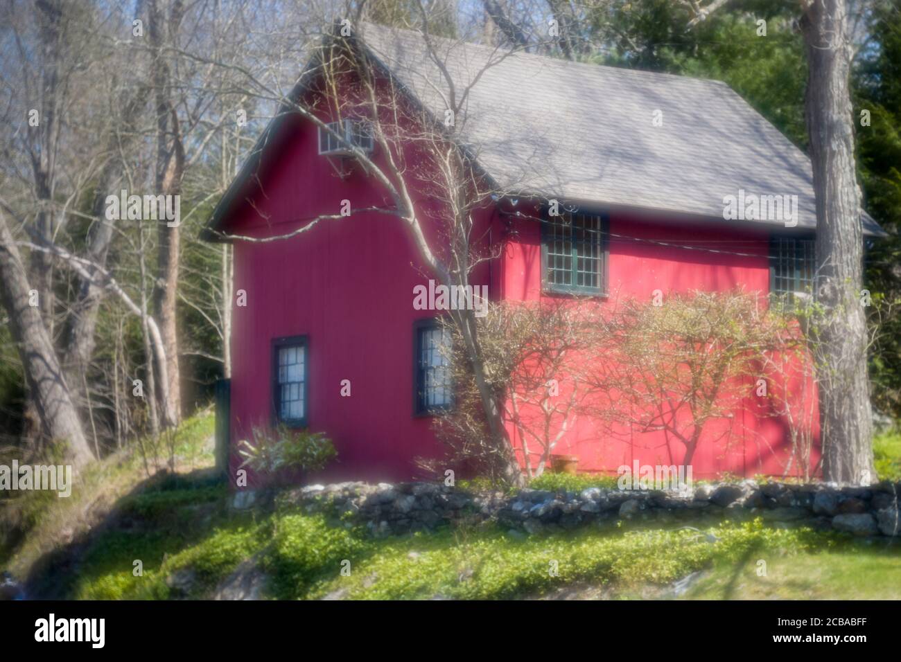 House countryside redding connecticut hires stock photography and