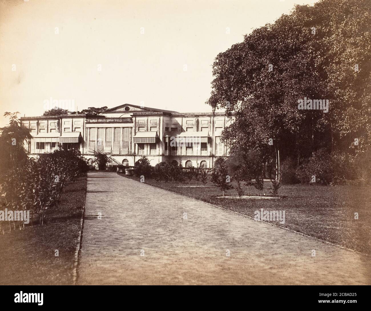Government House, Barrackpore, 1858-61. Stock Photo