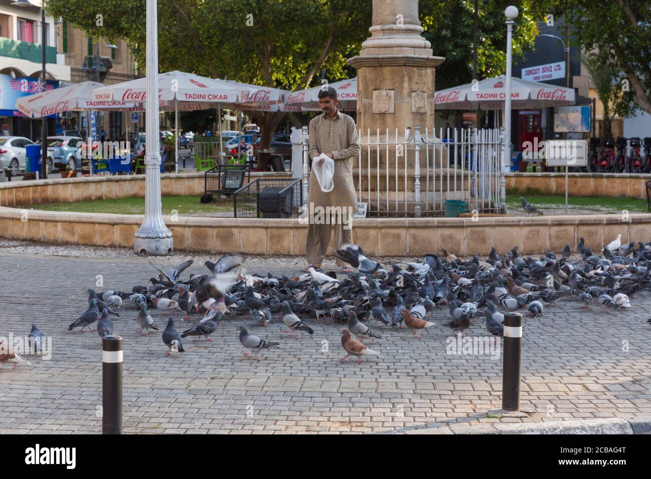 Atatürk Platz, Nikosia, Türkische Republik Nordzypern Stock Photo